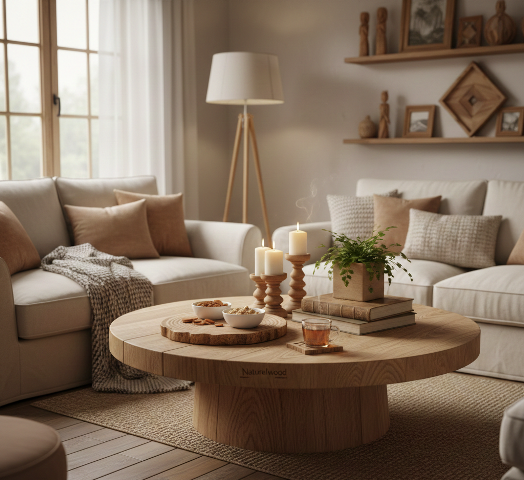Stvaranje tople i prirodne atmosfere s drvenim proizvodima za uređenje doma