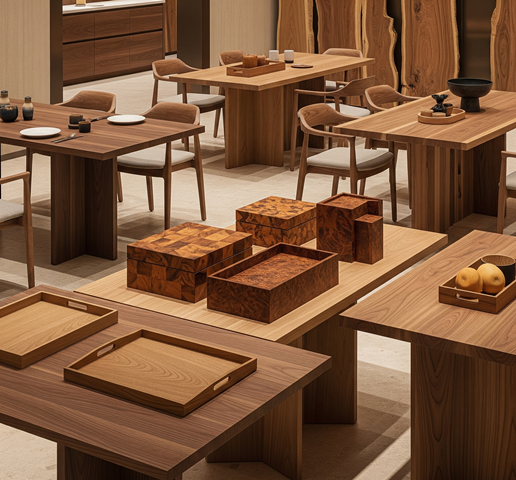 A Holistic Spatial Experience Shaped with Natural Wood