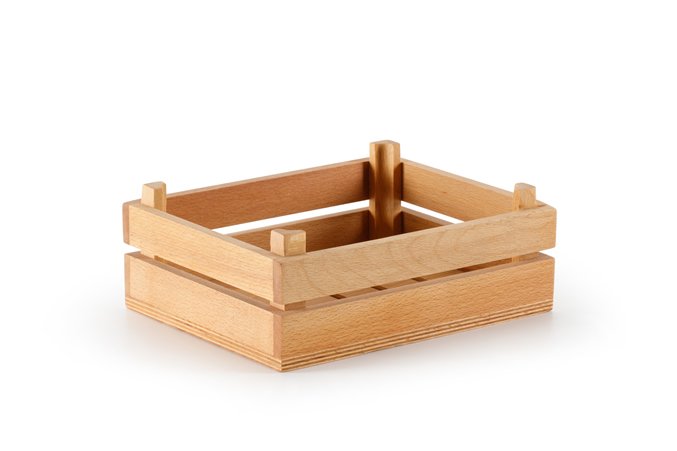 Grooved Wooden Tray / Beech / 1344