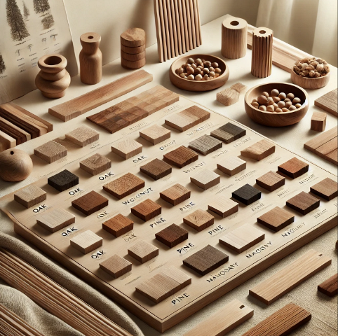 Properties and Usage Areas of Different Wood Types