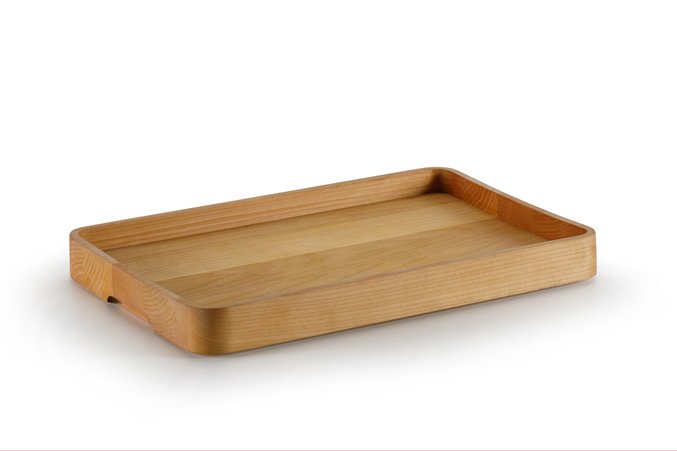 High Edged Wooden Tray / Linden / 1522