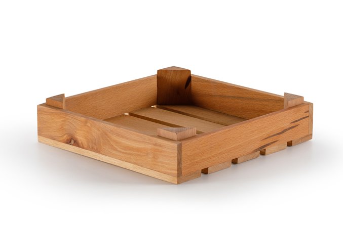 Grooved Wooden Tray / Beech / 1929