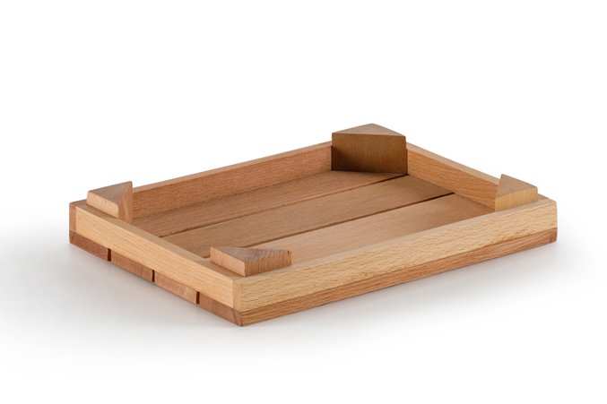 Grooved Wooden Tray / Beech / 1931