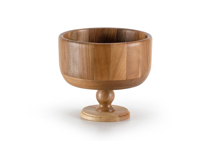 Medium Footed Bowl / Walnut / 3065