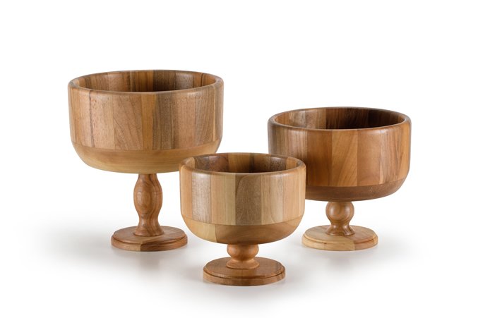 Large Footed Bowl / Walnut / 3066
