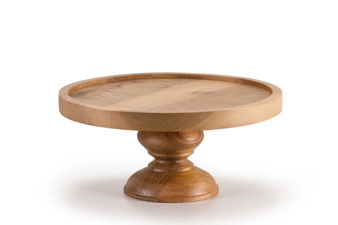 Riser Set Cake Stand / Walnut / 3167
