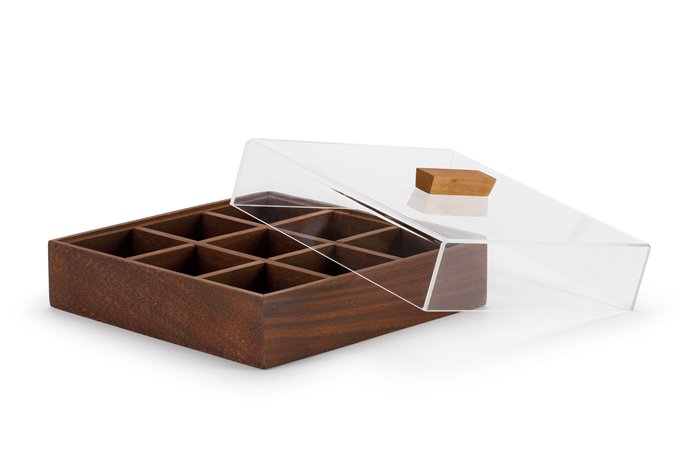 Nuts Presentation Wood / Walnut / 3284