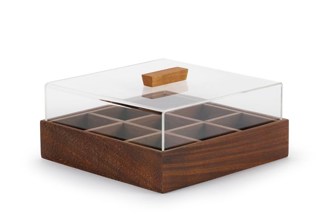 Nuts Presentation Wood / Walnut / 3283