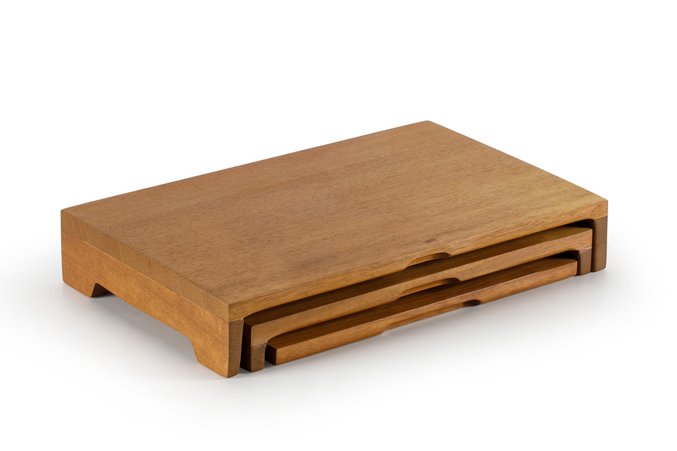 Breakfast Cold Product Presentation Stand / Beech / 3274