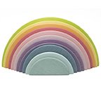 Waldorf 11 li Pastel Gökkuşağı Yarım Daire Tabla / 1055