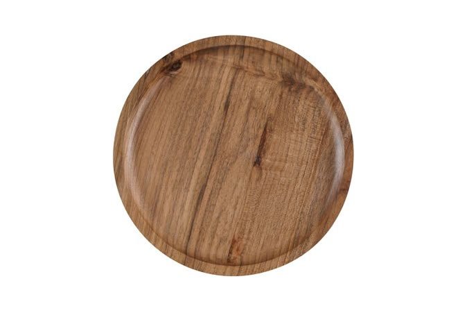 Riser Iron Top Presentation Wood Base / Walnut / 3093