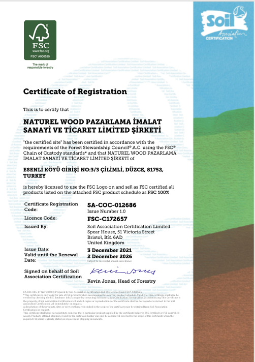 FSC ( Forest Stewardship Council)
