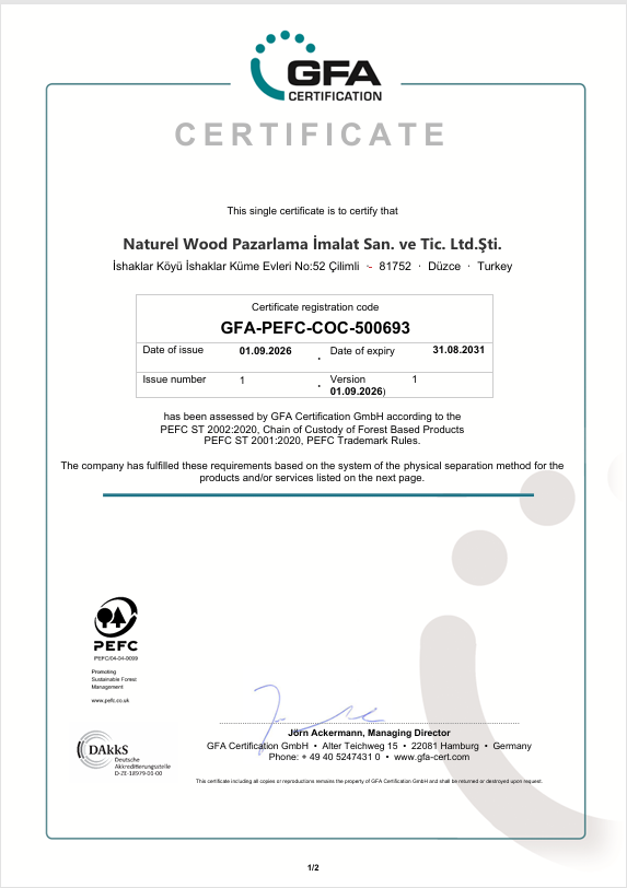 PEFC (Programme for the Endorsement of Forest Certification)