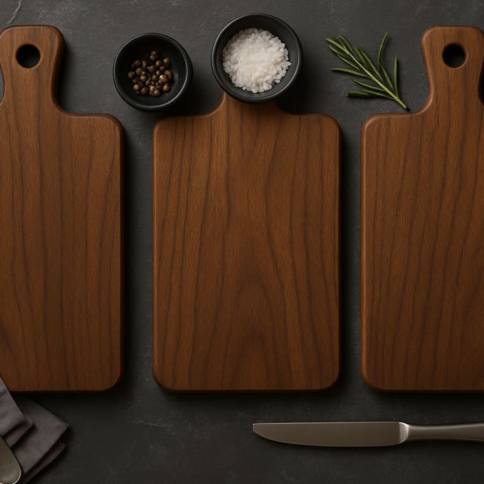 Kako postići profesionalan izgled u prezentaciji jelovnika s drvenim prezentacijskim pločama?